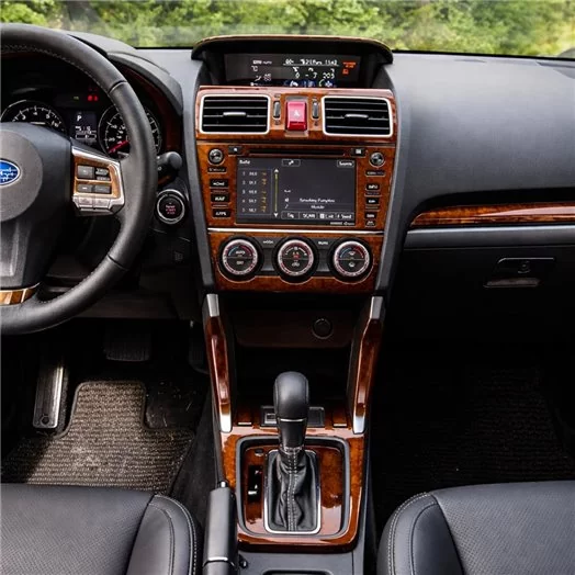 Subaru XV Crosstrek 2012-2017 Mittelkonsole Armaturendekor Cockpit Dekor 51-Teile Subaru XV Crosstrek 2012-2017 Mittelkonsole Armaturendekor Cockpit Dekor 51-Teile