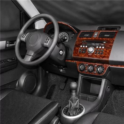 Suzuki Swift Comfort 04.05-12.10 3D Inleg dashboard Interieurset aansluitend en pasgemaakt op he 10-Teile
