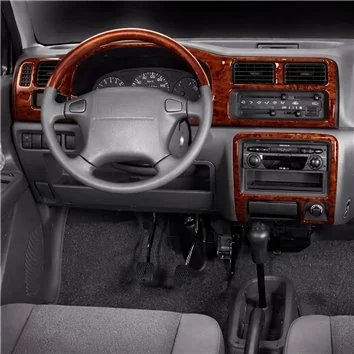 Suzuki Wagon R 10.97-09.00 Mittelkonsole Armaturendekor Cockpit Dekor 4-Teile