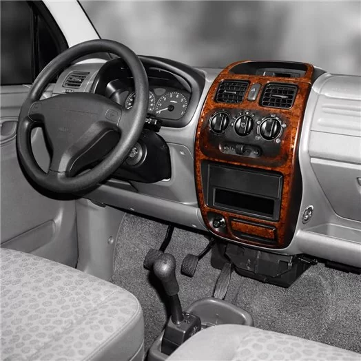 Suzuki Wagon R 10.00-12.02 Mittelkonsole Armaturendekor Cockpit Dekor 3-Teile