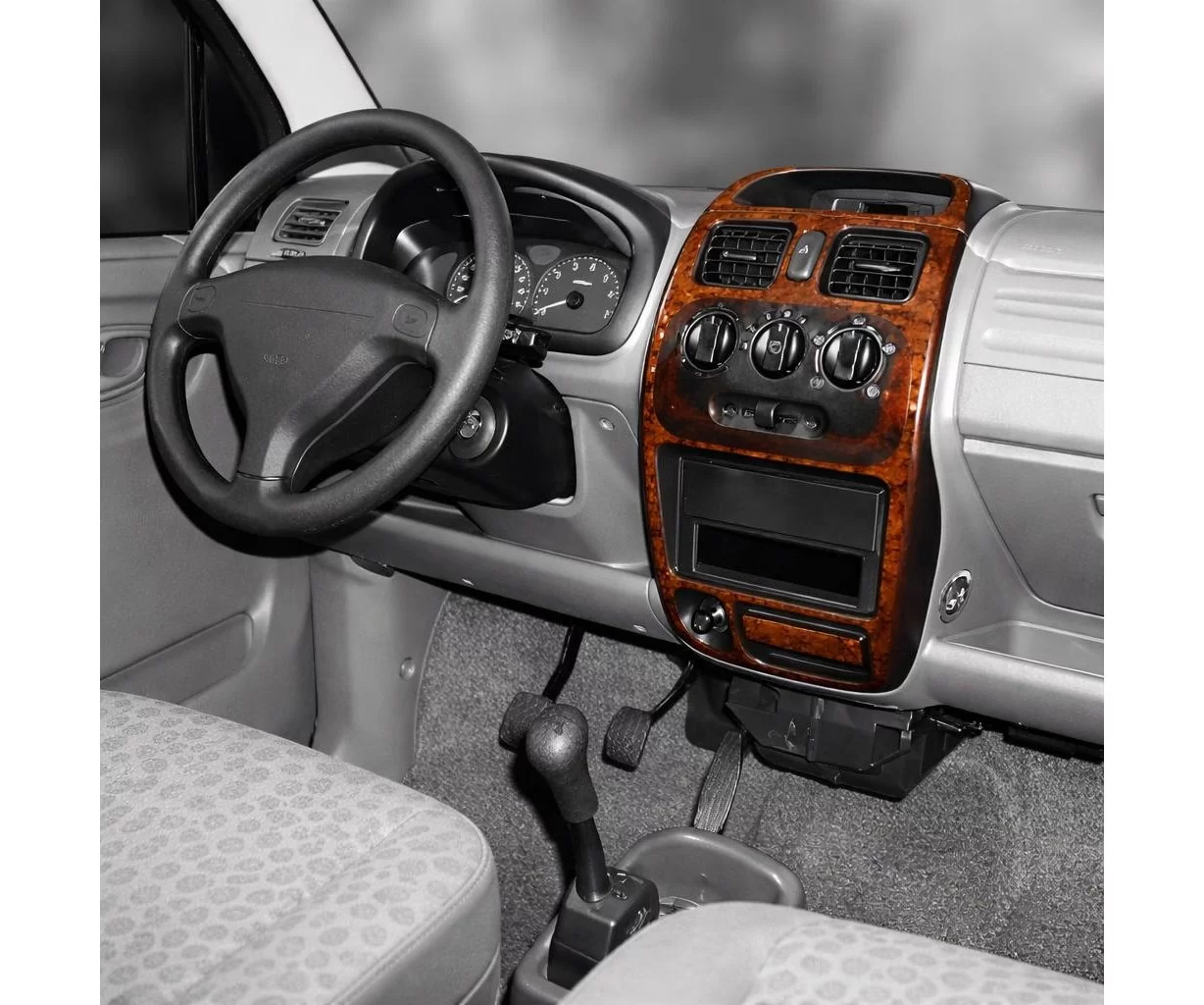 Suzuki Wagon R 10.00-12.02 3D Inleg dashboard Interieurset aansluitend en pasgemaakt op he 3-Teile