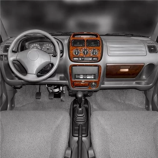 Suzuki Ignis 10.00-10.03 Habillage Décoration de Tableau de Bord 5-Pièce