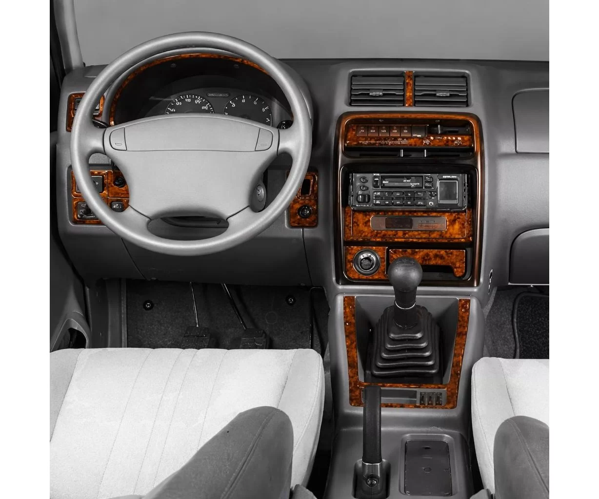 Suzuki Vitara 4x4 03.97-07.05 Habillage Décoration de Tableau de Bord 26-Pièce Suzuki Vitara 4x4 03.97-07.05 Habillage Décoration de Tableau de Bord 26-Pièce