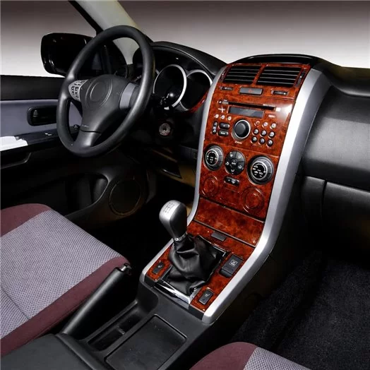 Suzuki Grand vitara 4x4 09.2005 Habillage Décoration de Tableau de Bord 12-Pièce Suzuki Grand vitara 4x4 09.2005 Habillage Décoration de Tableau de Bord 12-Pièce
