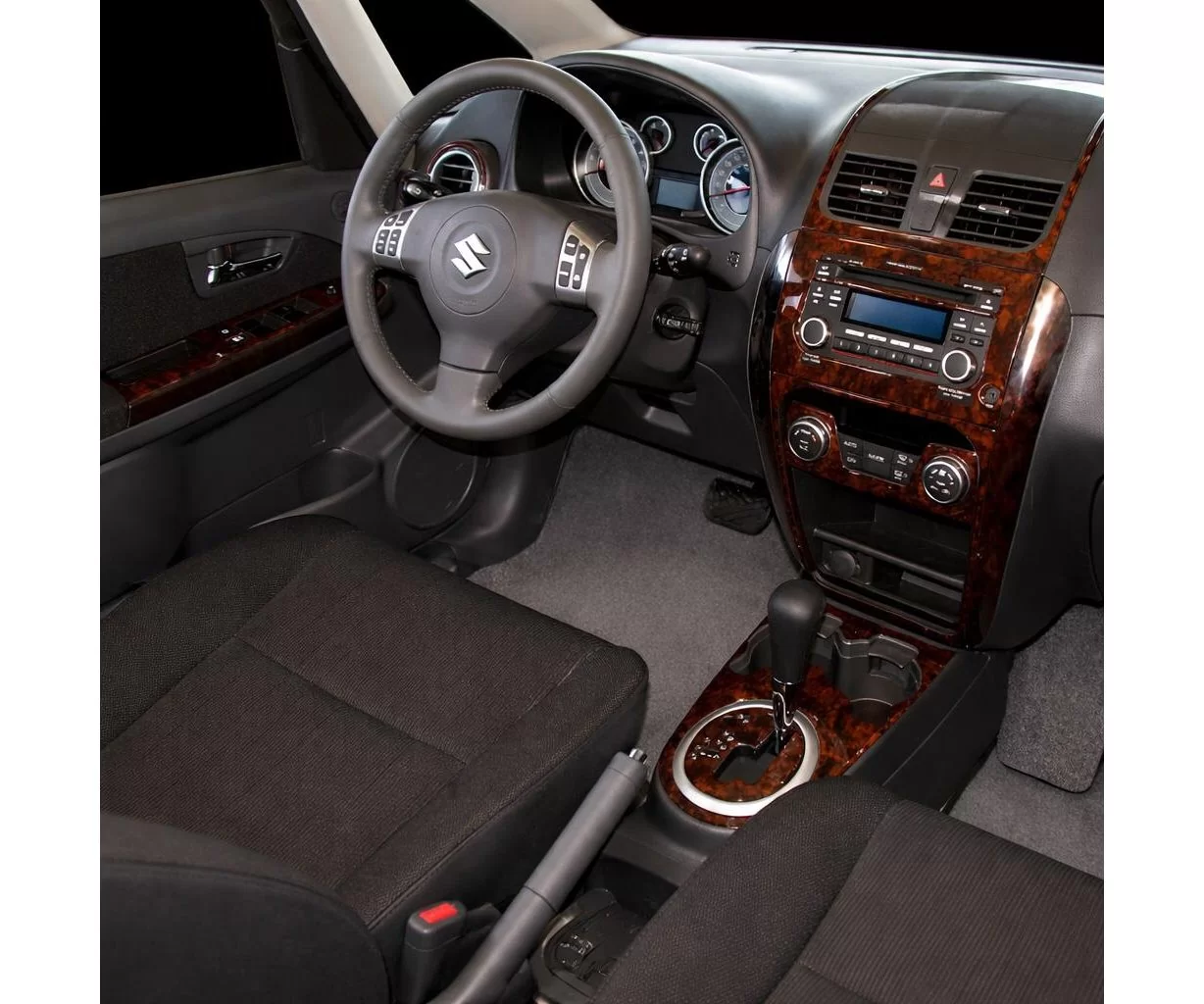 Suzuki SX4 2007 Habillage Décoration de Tableau de Bord 16 Pièce Suzuki SX4 2007 Habillage Décoration de Tableau de Bord 16 Pièce