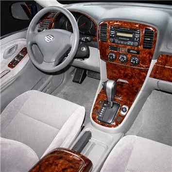 Suzuki Grand Vitara 2003-2005 Full Set, Automatic mission Mascherine sagomate per rivestimento cruscotti 