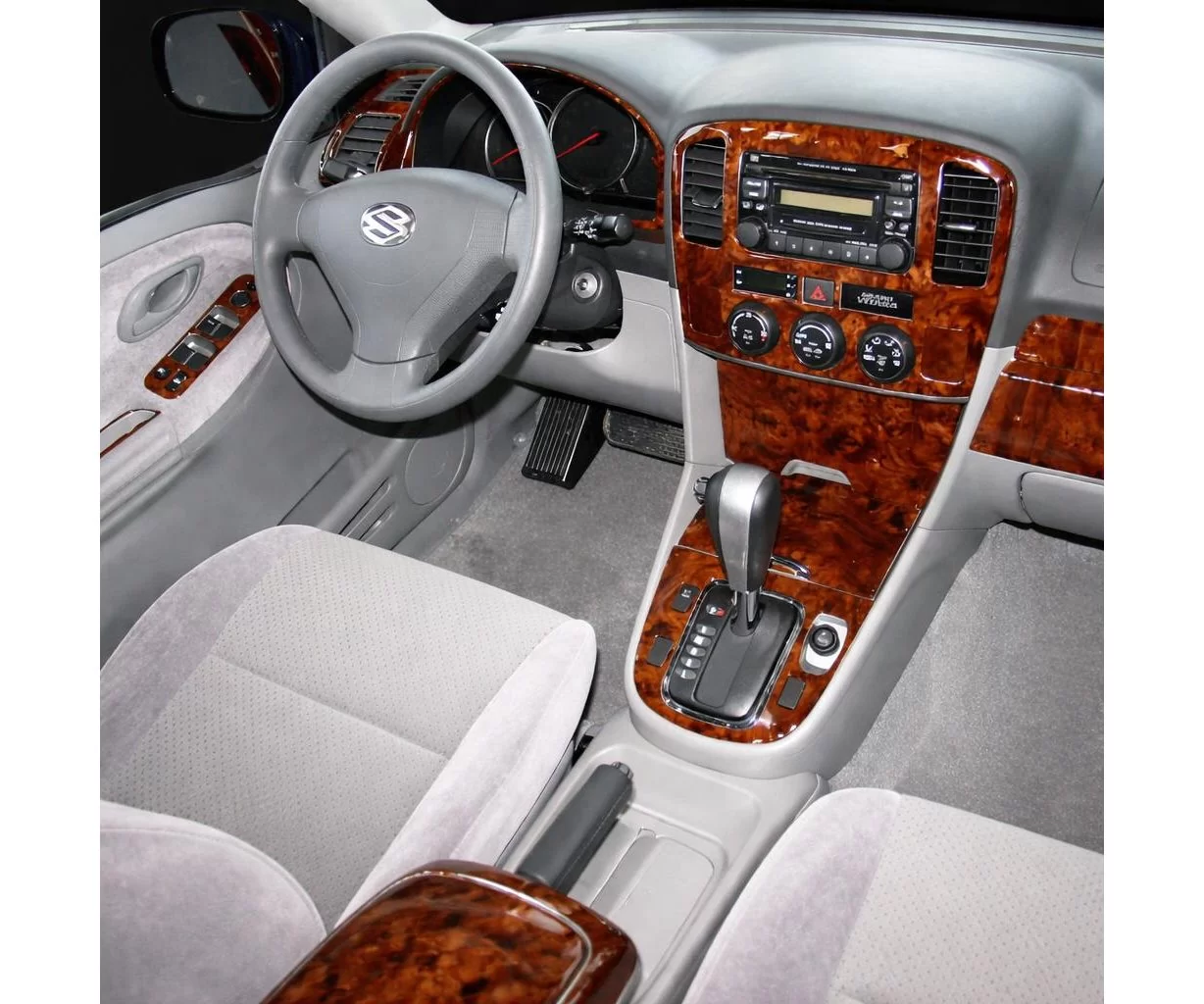 Suzuki Grand Vitara 2003-2005 Full Set, Automatic mission Mascherine sagomate per rivestimento cruscotti 