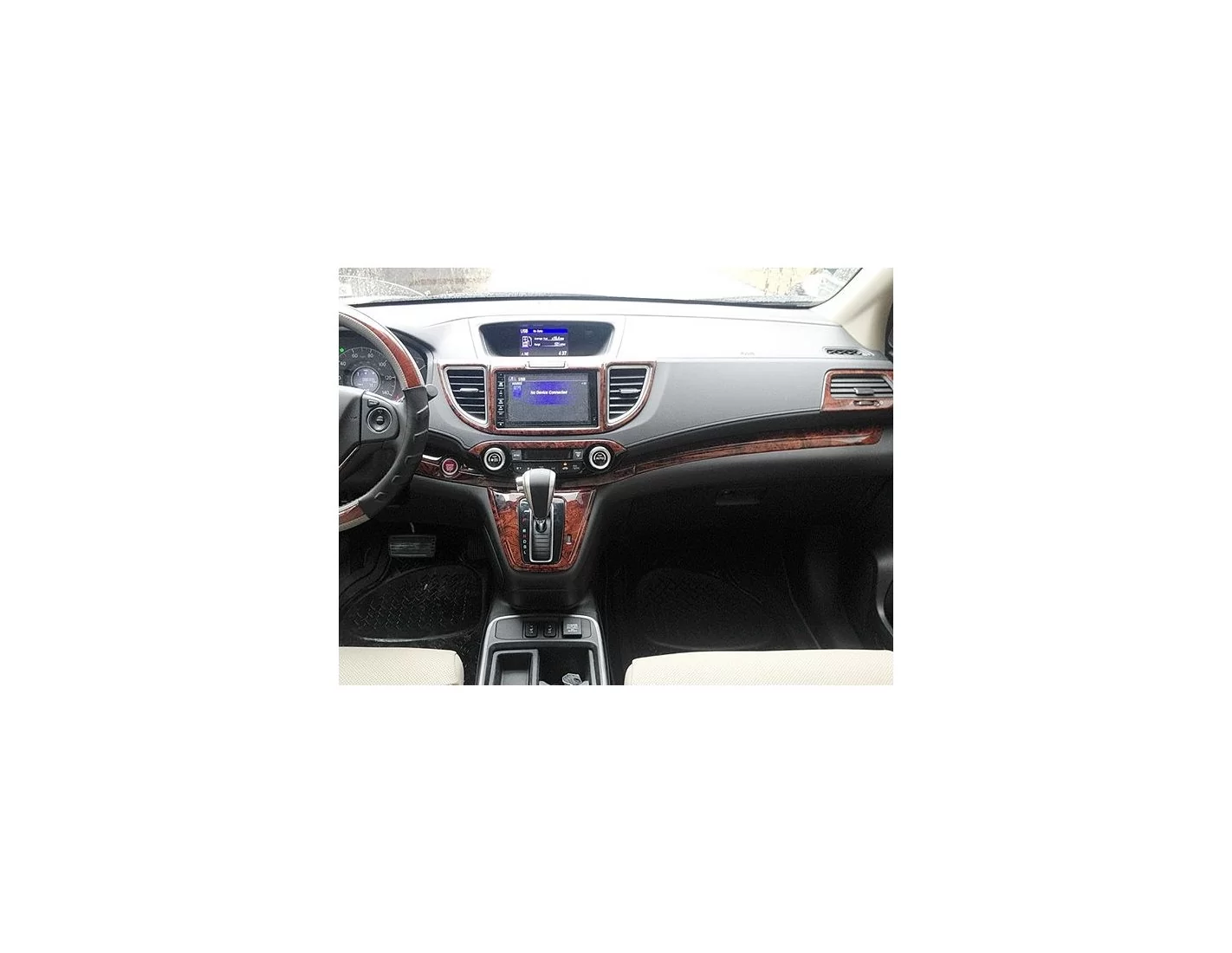 Honda CR-V 2012-UP c NAVI BD innenausstattung armaturendekor cockpit dekor - 1- Cockpit Dekor Innenraum