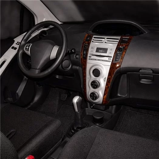 Toyota Yaris 12.05-12.09 3D Inleg dashboard Interieurset aansluitend en pasgemaakt op he 2-Teile