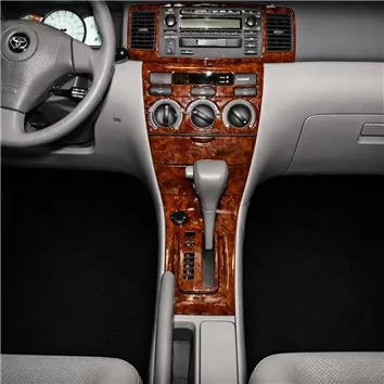 Toyota Corolla 2005 Inleg dashboard Interieurset aansluitend en pasgemaakt 30 Delen