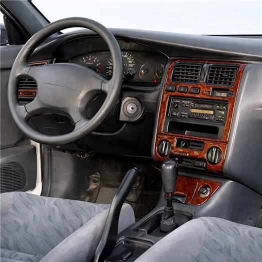 Toyota Corolla 03.97-02.02 3D Inleg dashboard Interieurset aansluitend en pasgemaakt op he 14-Teile