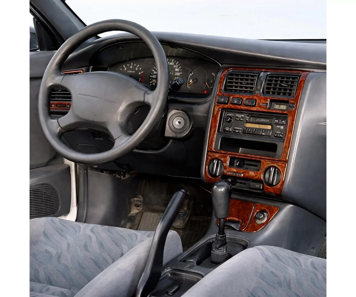 Toyota Corolla 03.97-02.02 3D Interior Dashboard Trim Kit Dash Trim Dekor 14-Parts