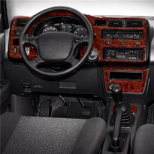 Toyota Rav 4 XA10 09.94-09.00 Mascherine sagomate per rivestimento cruscotti 13-Decori Toyota Rav 4 XA10 09.94-09.00 Mascherine sagomate per rivestimento cruscotti 13-Decori