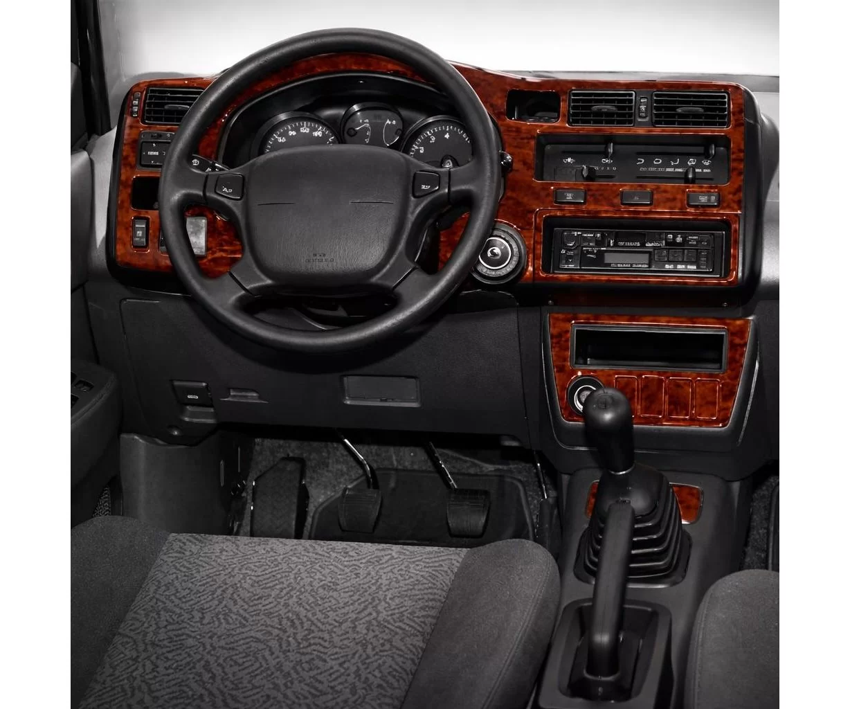 Toyota Rav 4 XA10 09.94-09.00 Mittelkonsole Armaturendekor Cockpit Dekor 13-Teile