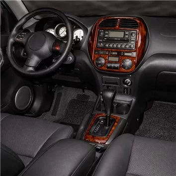 Toyota Rav 4 XA20 11.03-12.04 Mittelkonsole Armaturendekor Cockpit Dekor 4-Teile