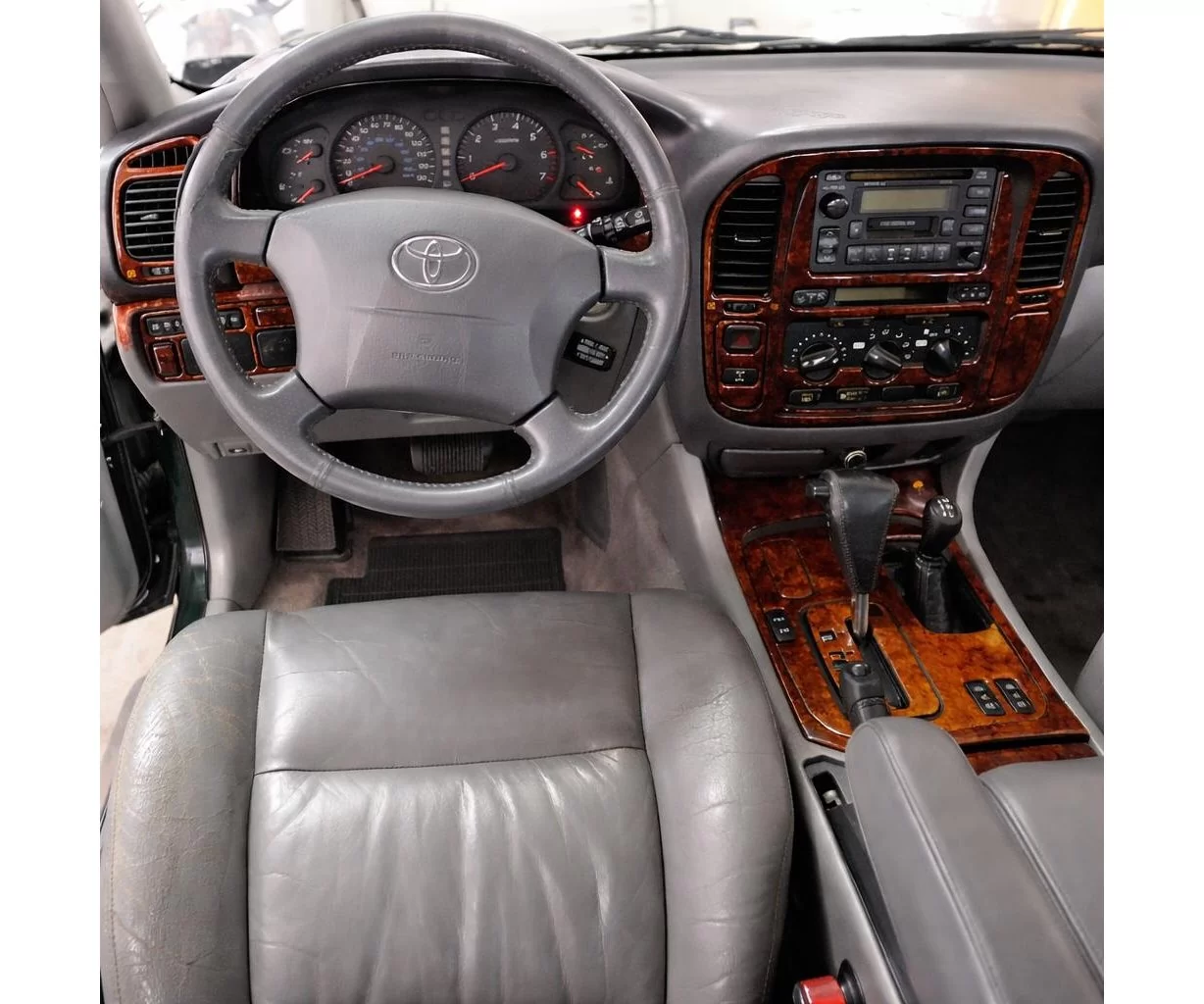 Toyota Prado 01.97-12.00 3D Interior Dashboard Trim Kit Dash Trim Dekor 15-Parts