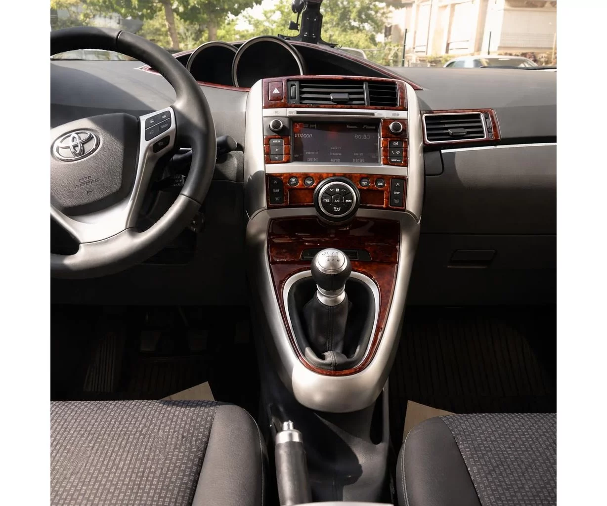 Toyota Verso R20 01.2013 3D Interior Dashboard Trim Kit Dash Trim Dekor 23-Parts