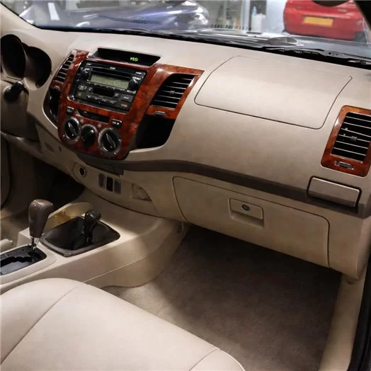 Toyota Hilux MK7 2004–2015 Mittelkonsole Armaturendekor Cockpit Dekor 5-Teile