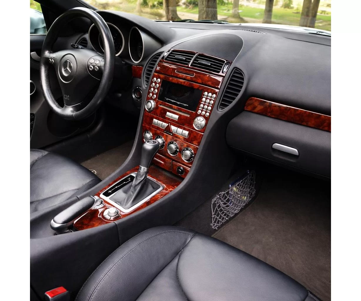 Mercedes SLK (R171) 2004-2010 3D Interior Dashboard Trim Kit Dash Trim Dekor 27-Parts