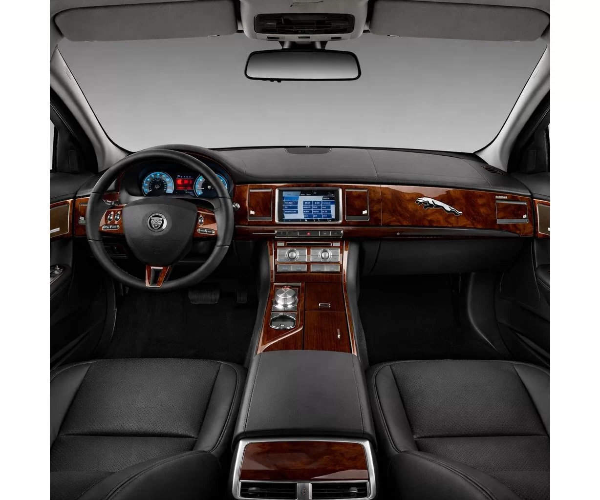Jaguar XF 2009-2015 Full Set, With OEM WHZ Interieur Dashboard Bekleding Volhouder 44 deil