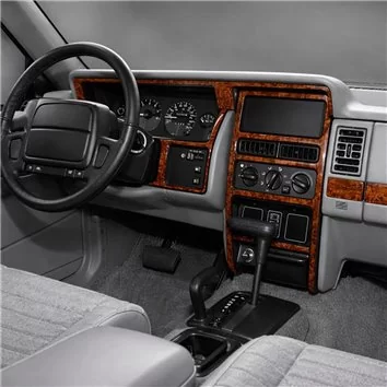 Chrysler Grand Cherokee 09.92-01.96 Mascherine sagomate per rivestimento cruscotti 9-Decori