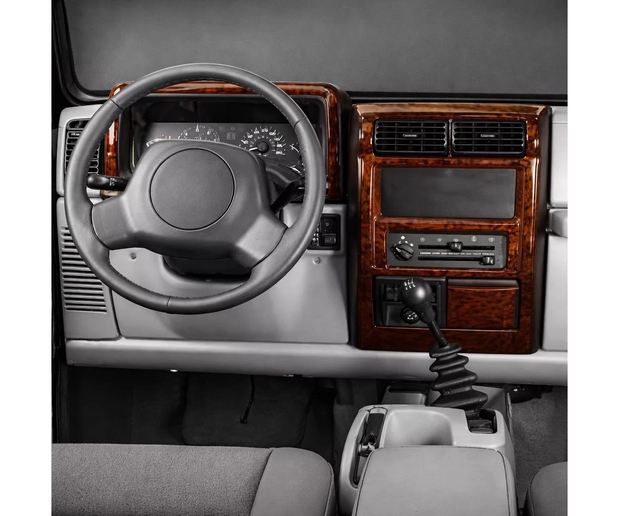 Chrysler Wrangler 09.1996 Habillage Décoration de Tableau de Bord 10-Pièce