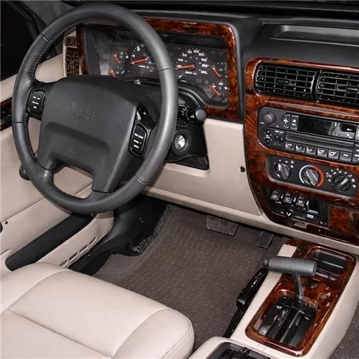 Jeep Wrangler 2003 Mittelkonsole Armaturendekor WHZ Cockpit Dekor 14 Teilige Jeep Wrangler 2003 Mittelkonsole Armaturendekor WHZ Cockpit Dekor 14 Teilige