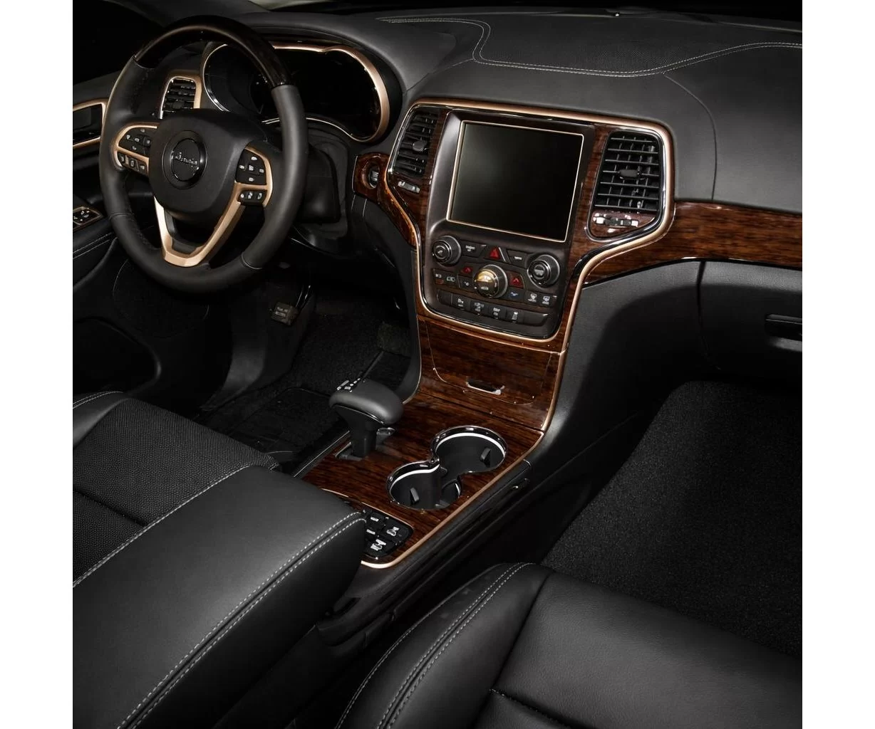 Jeep Grand Cherokee 2011-2020 Mascherine sagomate per rivestimento cruscotti 20 Decori Jeep Grand Cherokee 2011-2020 Mascherine sagomate per rivestimento cruscotti 20 Decori