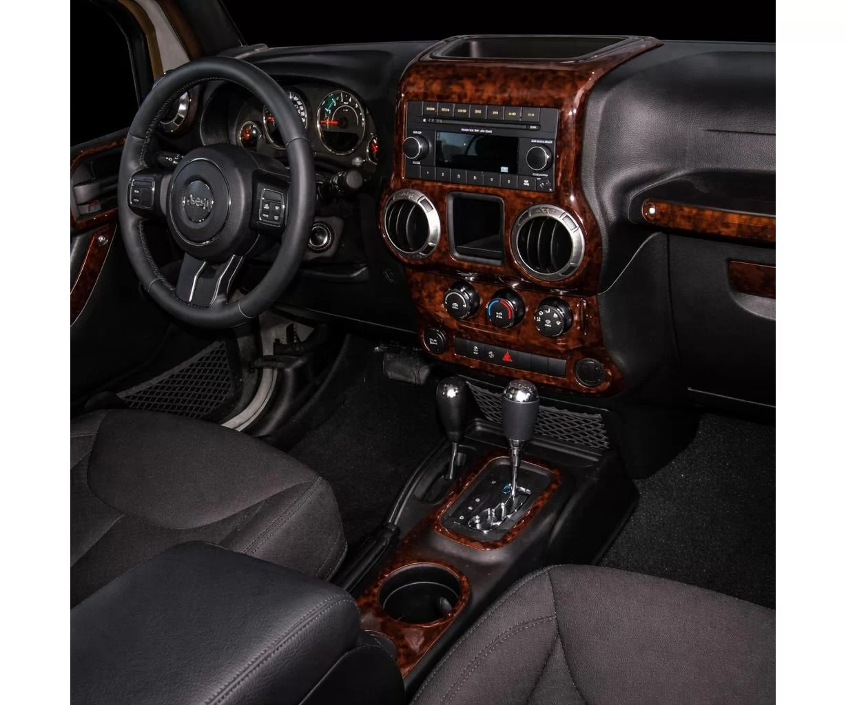 Jeep Wrangler 2011-UP Automatic Gearbox BD Décoration de tableau de bord