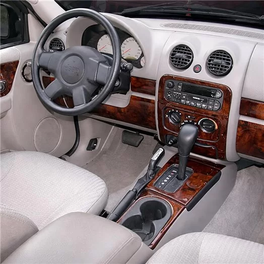 Jeep Liberty 2002-2004 Full Set Interior BD Dash Trim Kit