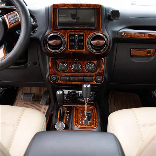 Jeep Wrangler 2011-2017 Mittelkonsole Armaturendekor WHZ Cockpit Dekor 25 Teilige Jeep Wrangler 2011-2017 Mittelkonsole Armaturendekor WHZ Cockpit Dekor 25 Teilige