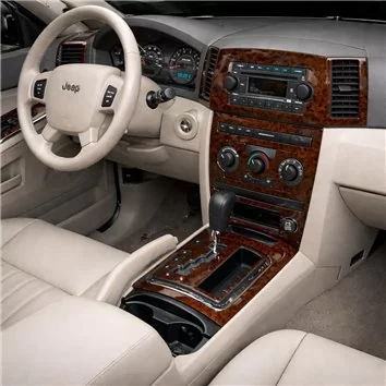 Jeep Grand Cherokee 2005-2007 Voll Satz, Without NAVI BD innenausstattung armaturendekor cockpit dekor