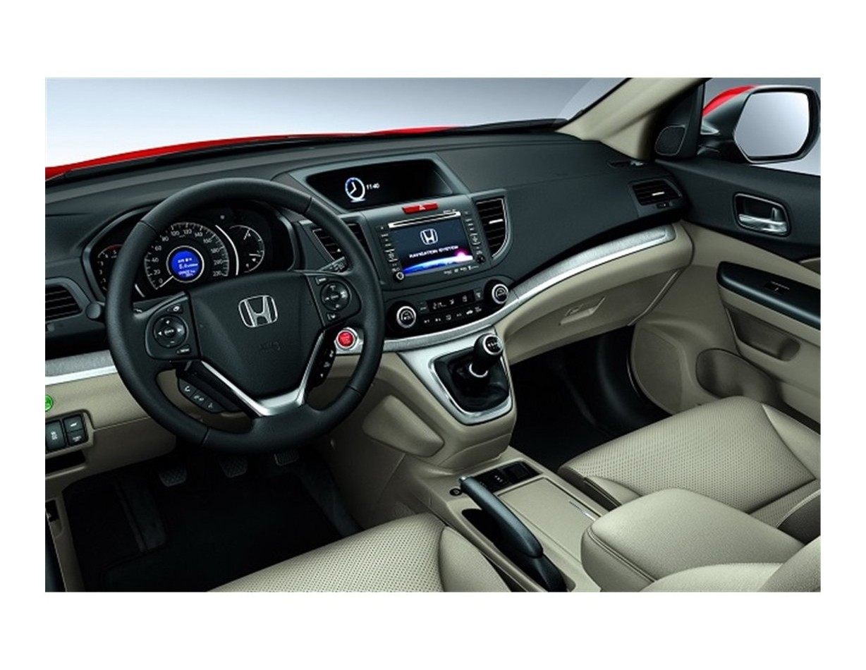 Honda CR-V 4X4 01.2014 Kit Rivestimento Cruscotto all'interno del veicolo Cruscotti personalizzati 8-Decori