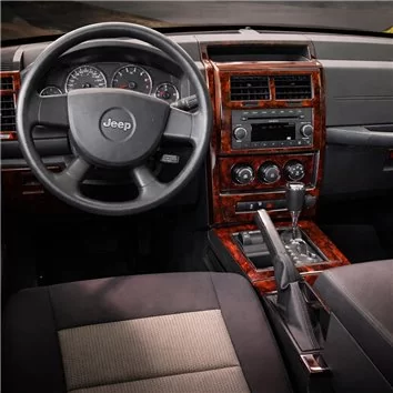 Jeep Liberty 2008-UP Full Universal Set BD Interieur Dashboard Bekleding Volhouder