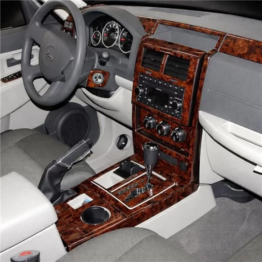 Jeep Liberty 2008-UP Full Universal Set BD Décoration de tableau de bord