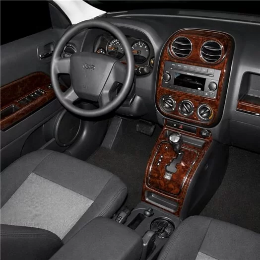 Jeep Compass 2009-UP Voll Satz, With Auto-stick mission BD innenausstattung armaturendekor cockpit dekor Jeep Compass 2009-UP Voll Satz, With Auto-stick mission BD innenausstattung armaturendekor cockpit dekor