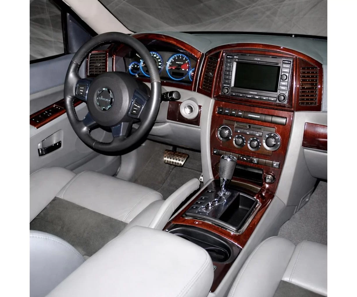 Jeep Grand Cherokee 2005-2007 Voll Satz, With NAVI BD innenausstattung armaturendekor cockpit dekor