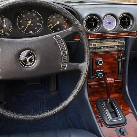 Mercedes Benz R107 450 SL/SLC 1973-1978 Full Mascherine sagomate per rivestimento cruscotti 