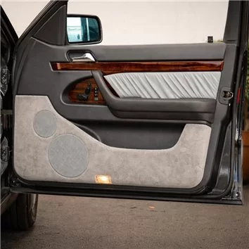 Mercedes Benz S Class W140 1997-1999 Full Set, Cover All OEM Wood Kit Interior BD Dash Trim Kit