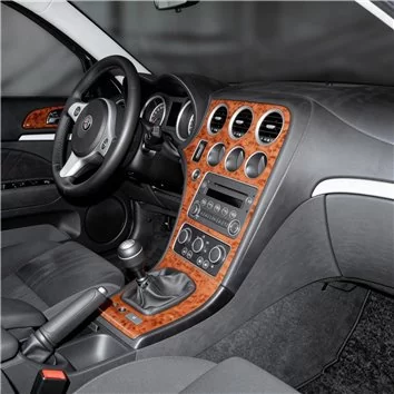 Alfa Romeo Brera 2005-2011 Habillage Décoration de Tableau de Bord 22-Pièce