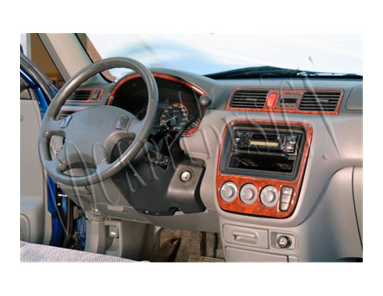 Honda CR-V 4X4 06.97 - 01.02 Kit Rivestimento Cruscotto all'interno del veicolo Cruscotti personalizzati 9-Decori