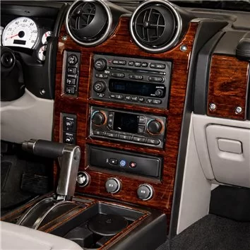 Hummer H2 2003-2007 Ensemble Complet, Without Sunroof BD Décoration de tableau de bord Hummer H2 2003-2007 Ensemble Complet, Without Sunroof BD Décoration de tableau de bord