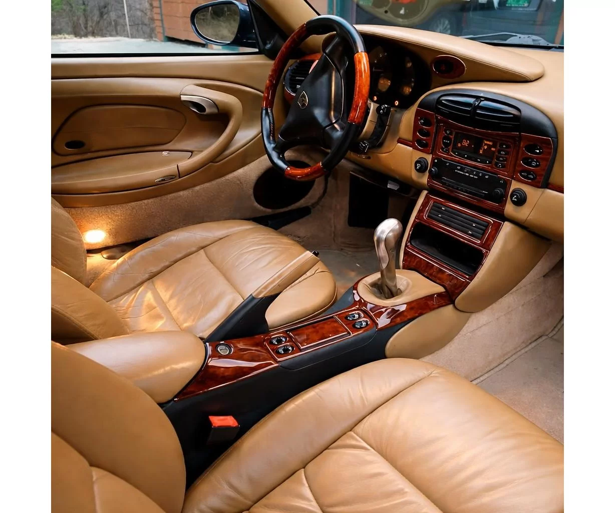 Porsche 996 2002-2004 Full Set BD Interieur Dashboard Bekleding Volhouder