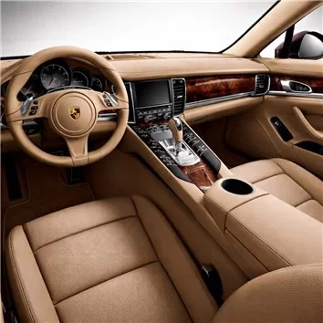 Porsche Panamera 2009-2015 Mittelkonsole Armaturendekor Cockpit Dekor 22-Teile