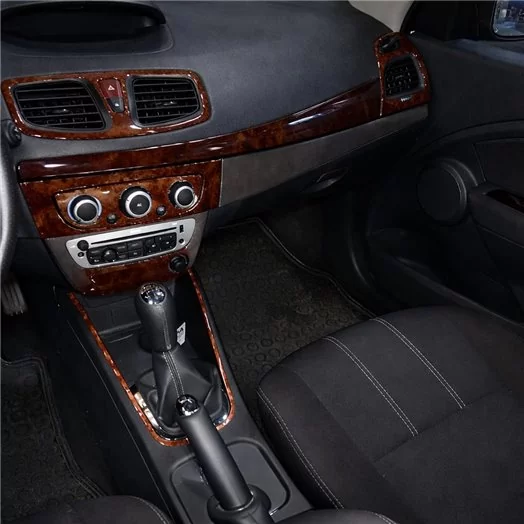 Renault Fluence 01.2010 3D Inleg dashboard Interieurset aansluitend en pasgemaakt op he 13-Teile