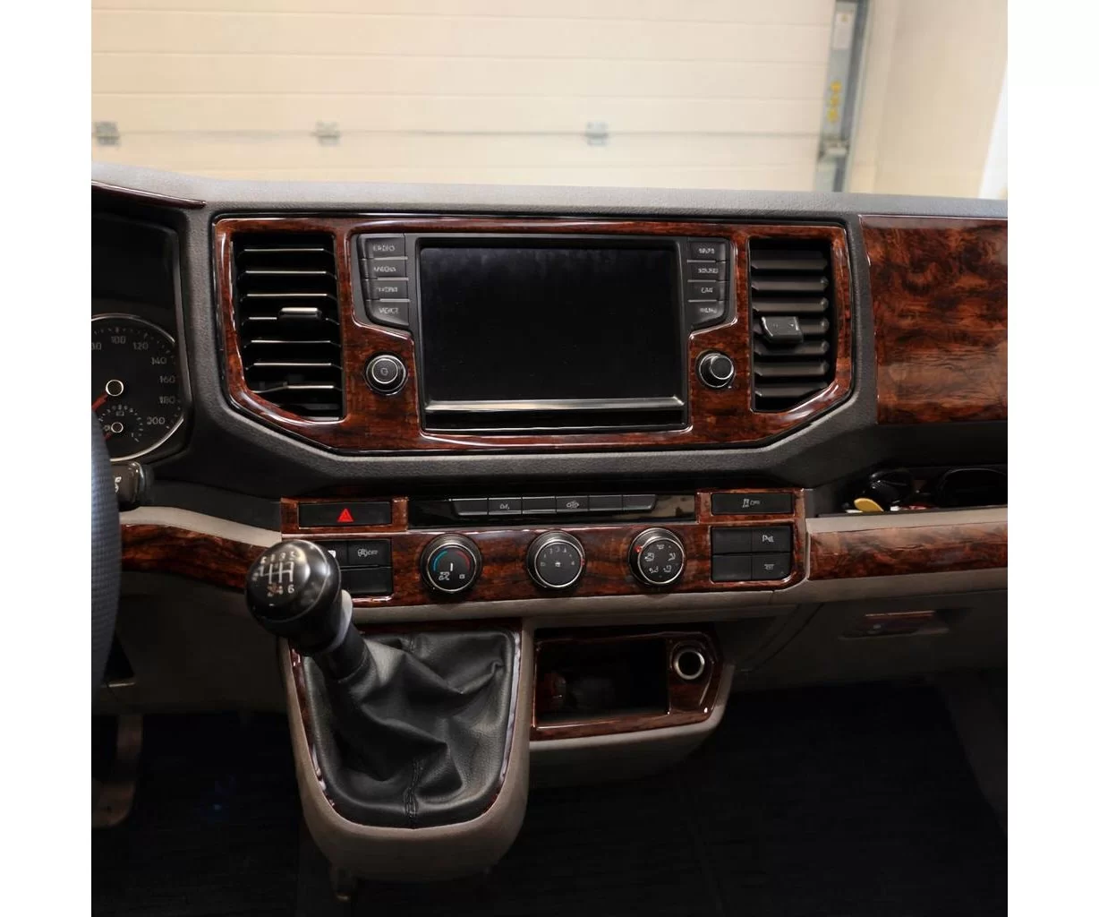 Volkswagen Crafter 2019 Habillage Décoration de Tableau de Bord 23-Pièce