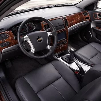 Chevrolet Epica 01.2007 3D Interior Dashboard Trim Kit Dash Trim Dekor 7-Parts