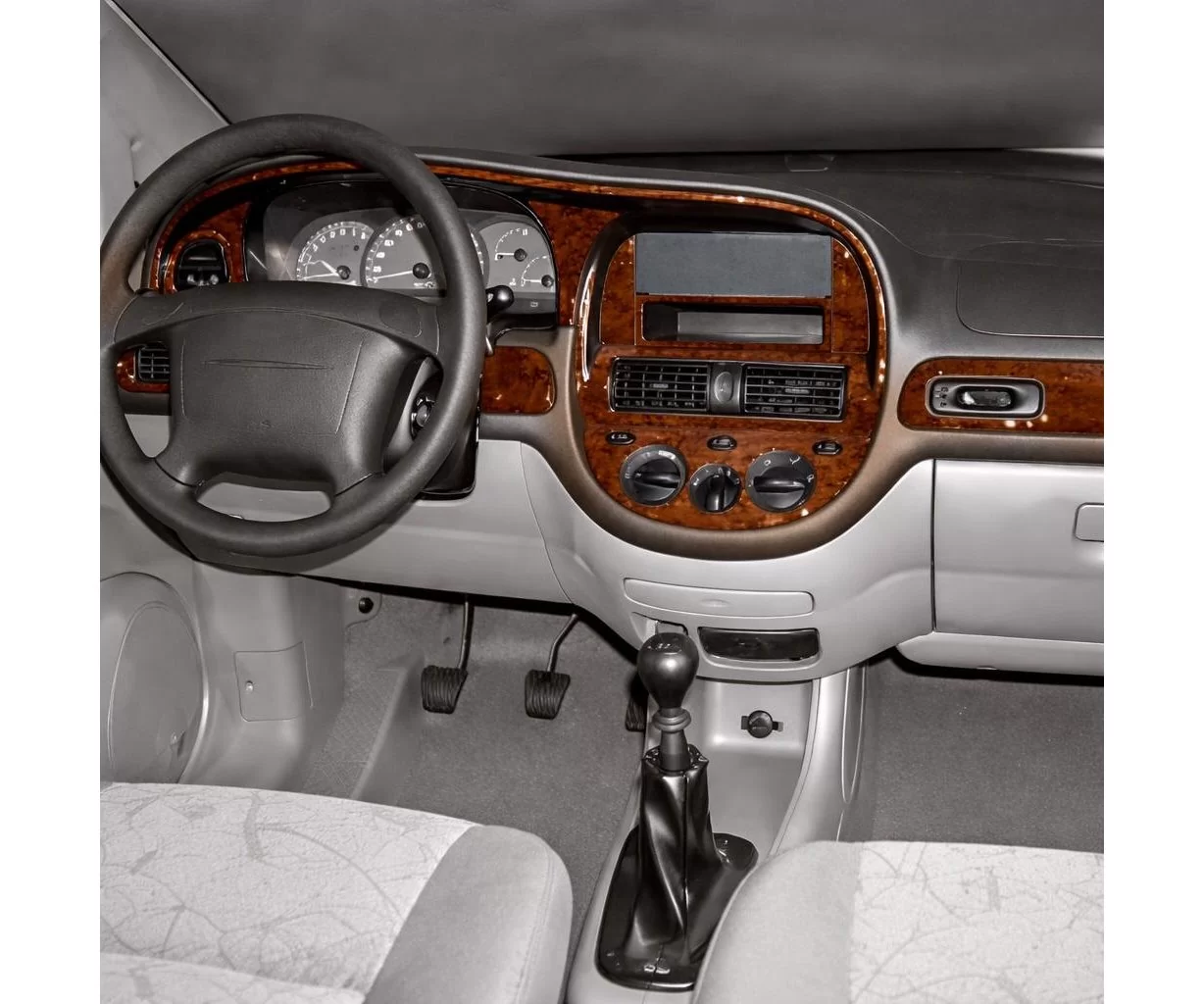 Chevrolet Rezzo-Tacuma 04.2002 Habillage Décoration de Tableau de Bord 11-Pièce