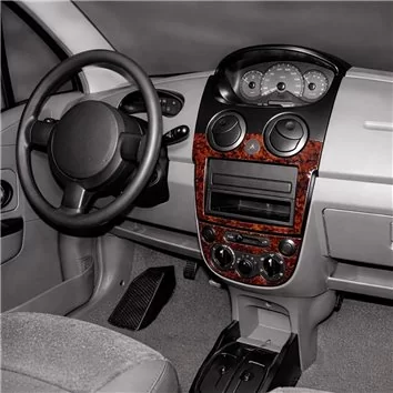 Chevrolet Matiz-Spark 02.2005 Mascherine sagomate per rivestimento cruscotti 3-Decori