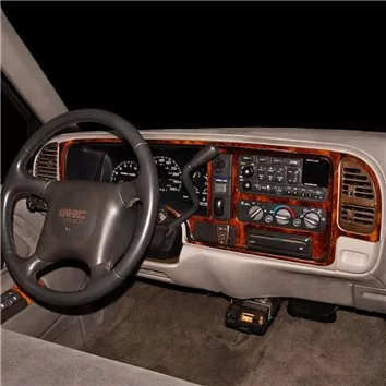 Chevrolet Tahoe 03.95-09.99 3D Inleg dashboard Interieurset aansluitend en pasgemaakt op he 24-Teile